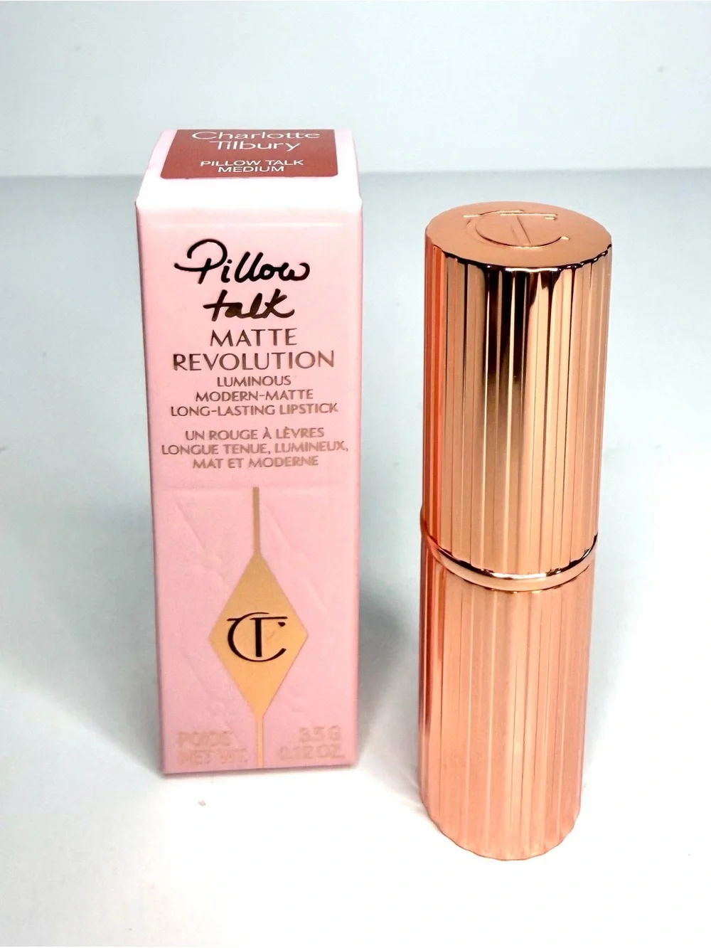Charlotte Tilbury Matte Revolution Lipstick PILLOW TALK MEDIUM
